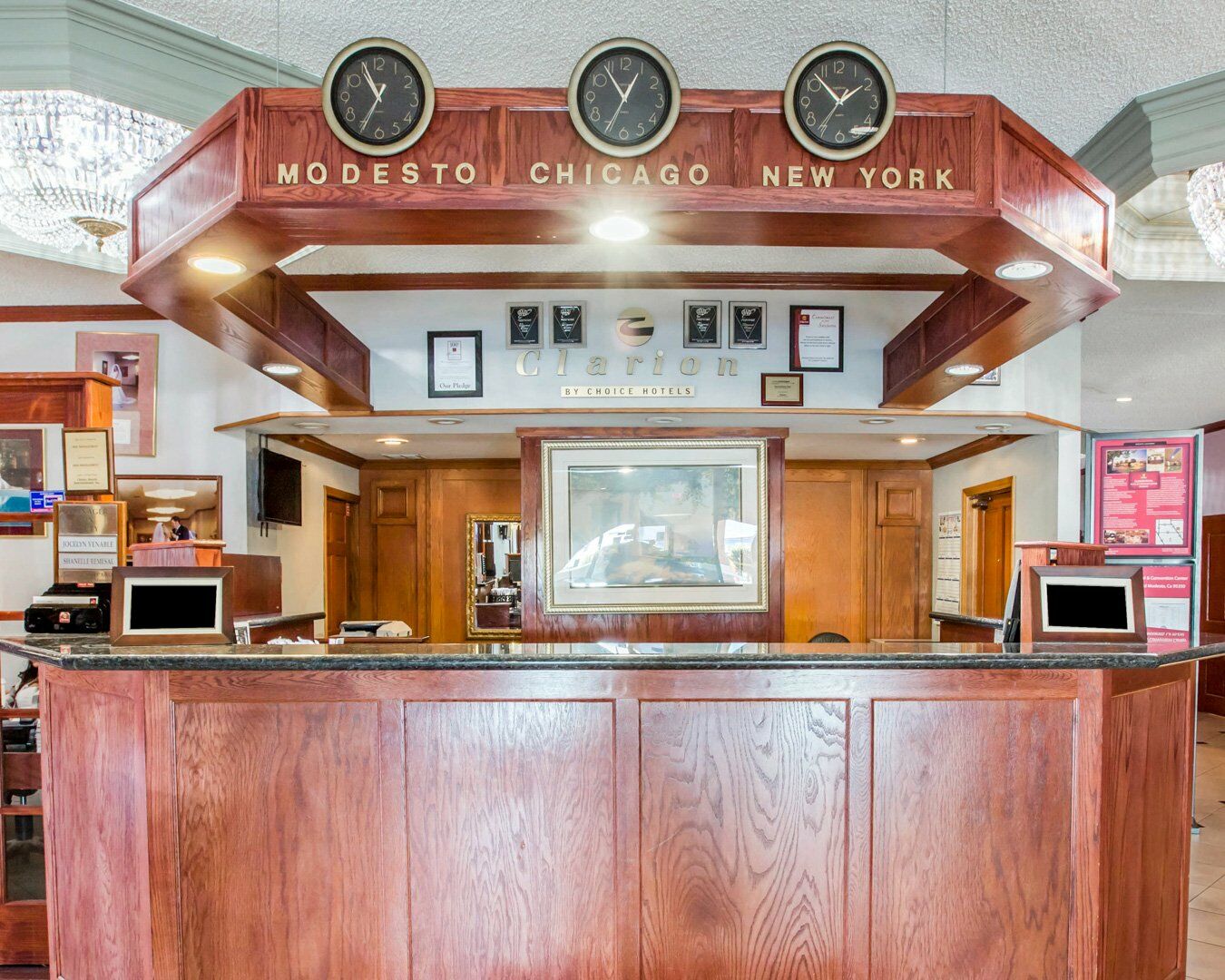 Clarion Inn Conference Center Modesto Luaran gambar