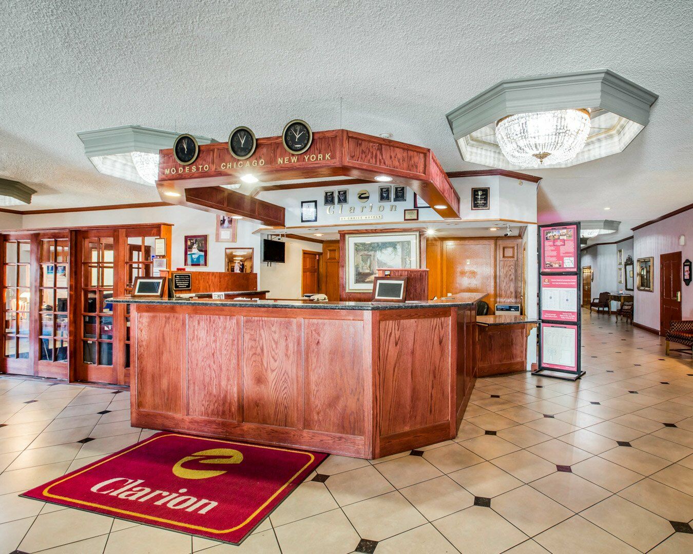 Clarion Inn Conference Center Modesto Luaran gambar